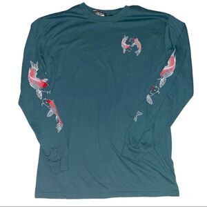 *NEW WITH TAGS* Rue21 long sleeve teal shirt size medium